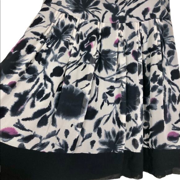 The Limited Silk Floral Skirt Size 4 - Picture 2 of 5